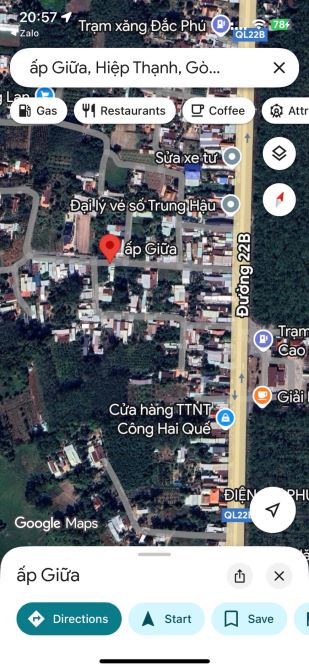 Bán gấp lô đất đường Quốc Lộ 22B, Hiệp Thạnh, Gò Dầu, Tây Ninh - 8