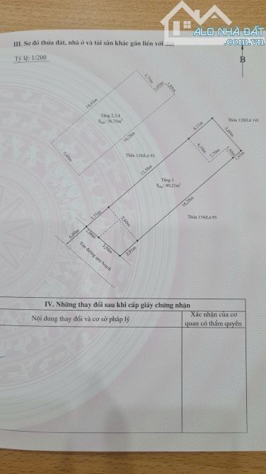 🌳Bán nhà 4 tầng dân xây 613 Thiên Lôi thông Võ Nguyên Giáp - 115m2 - Giá 12 tỷ - 9