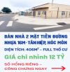 Bán Nhà Hóc Môn Q12 - 406M2 (20x 20.5m )Cấp 4 -2 Mặt Tiền Đường 15m - Nhỉnh 12Tỷ.