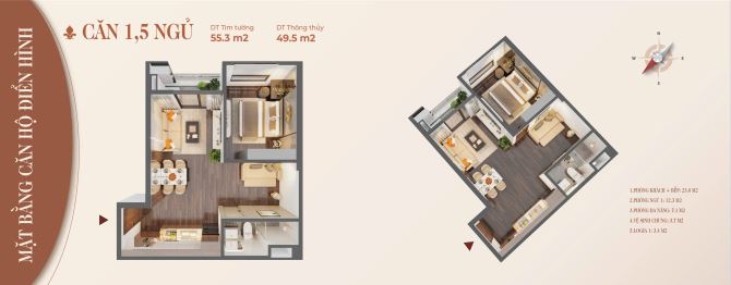 Ra mắt chung cư Rose Residence - Hoàng Huy Commerce 2. Giá chỉ từ 1,6 tỷ. - 10