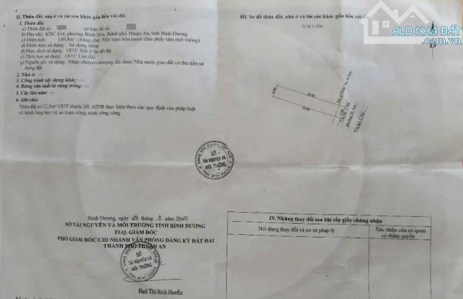 Bán nhà cấp 4 (5x30m), mặt tiền chợ KDC 434 p. Bình Hòa, thu 14tr/th - 1