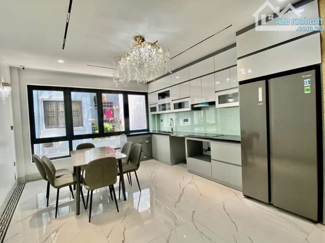 NHÀ SIÊU ĐẸP NGAY HỒ ĐỀN LỪ, GẦN 60M2, 7 TẦNG, THANG MÁY, MT 5M, Ô TÔ TRÁNH, NHỈNH 19 TỶ - 1