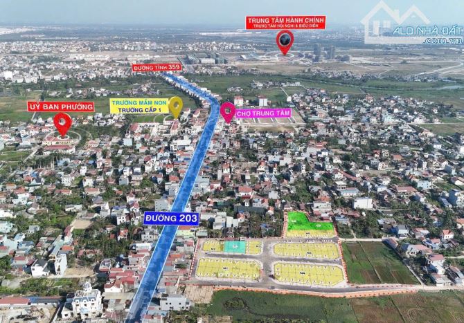 Chính chủ gửi lô đấu giá Bái Trong - Hoa động - Thuỷ Nguyên - 1