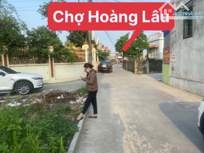 ✅Bán đất Hoàng Lâu 63m mặt đường rộng 4m thông ngay chợ hoàng lâu - 1