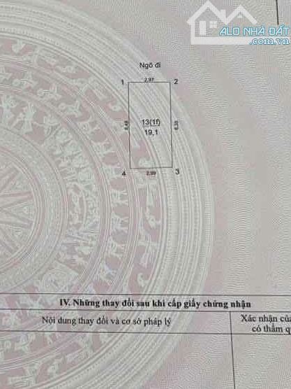 Bán nhà Trần Đại Nghĩa 20/22m2, 4T, mt 3m cách phố 10m, ngõ thông, sổ đẹp. Giá 6.65 tỷ