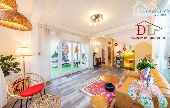 BÁN NHANH biệt thự sân vườn mặt tiền Vạn Hạnh P8 Đà Lạt tiện nghỉ dưỡng 378m2 giá 34 tỷ TL - 2