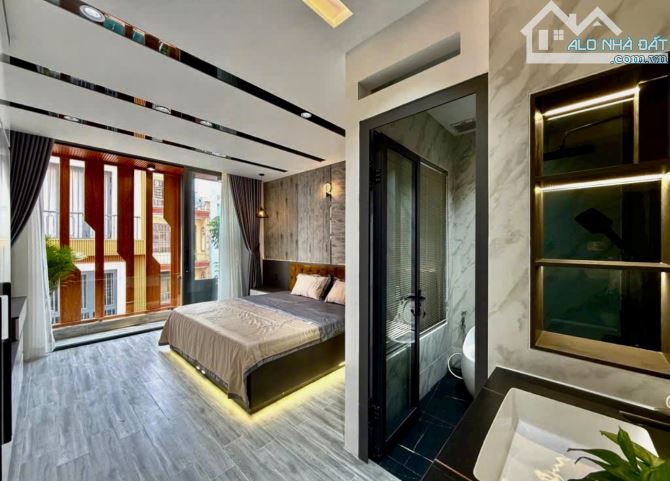 Nhà Đẹp, 4Tầng (4.2 x 15) (4P ngủ khép kín) OTO VÀO NHÀ - 2