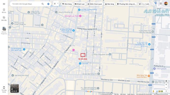 Bán nhà cấp 4 (5x30m), mặt tiền chợ KDC 434 p. Bình Hòa, thu 14tr/th - 2