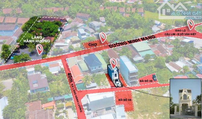 Nhà 2 Tầng Tân Cổ Điển Gần Làng Hành Hương - Kiệt Ô Tô 105 Minh Mạng - Cách Đường Chỉ 40M - 2