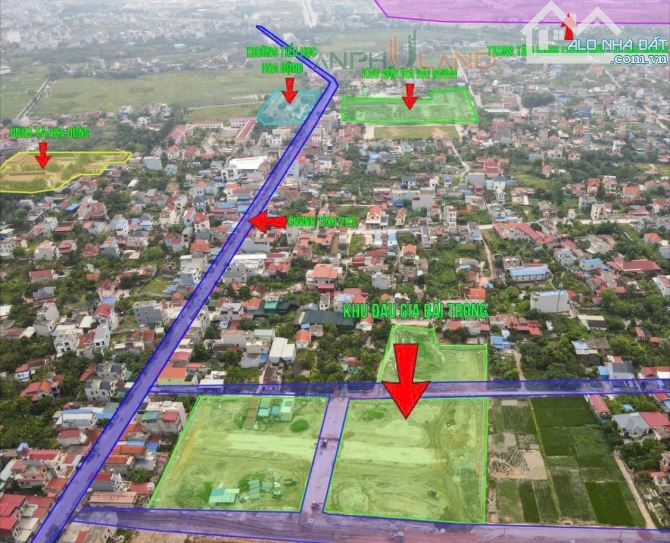 Chính chủ gửi lô đấu giá Bái Trong - Hoa động - Thuỷ Nguyên - 2