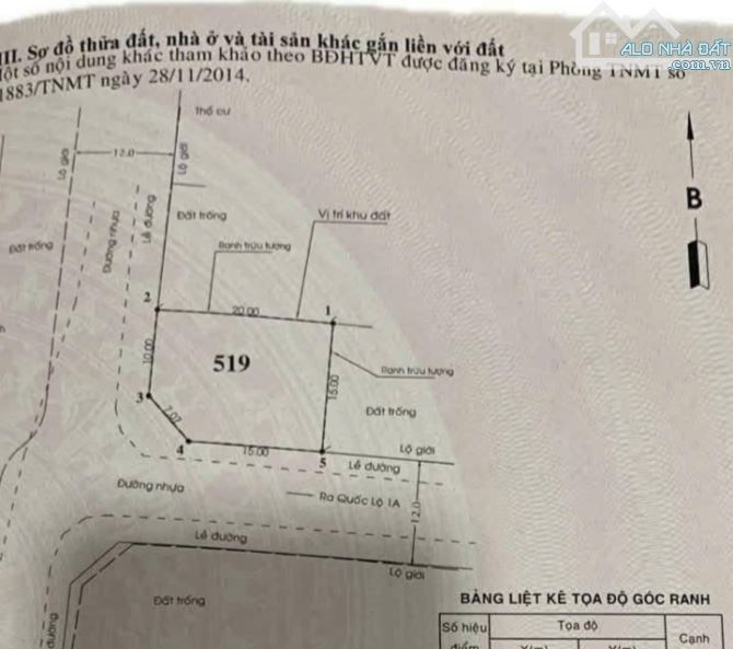 QUẬN 12, BÁN LÔ ĐẤT KHU BIỆT THỰ THẠNH XUÂN, DT 15X20M - 3