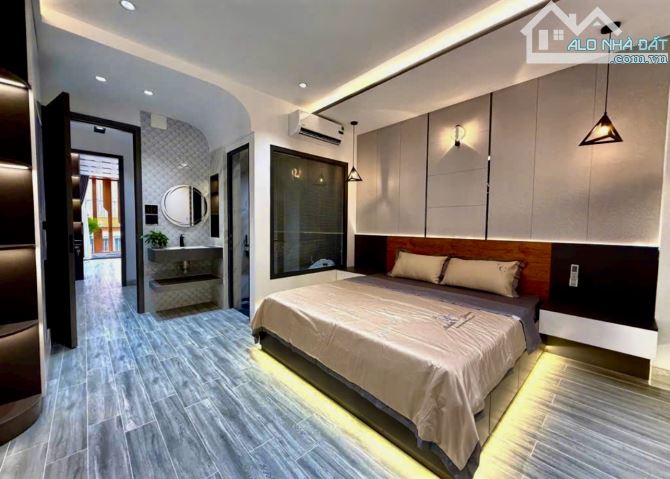 Nhà Đẹp, 4Tầng (4.2 x 15) (4P ngủ khép kín) OTO VÀO NHÀ - 3