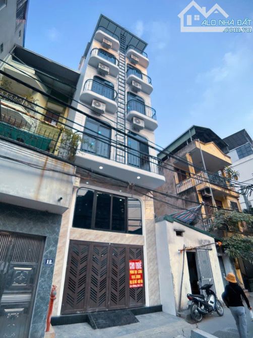 CCMN QUAN NHÂN - THANG MÁY - Ô TÔ - 29 PHÒNG - 96m2 8 tầng mt 4.6m Giá 35 tỷ - 3
