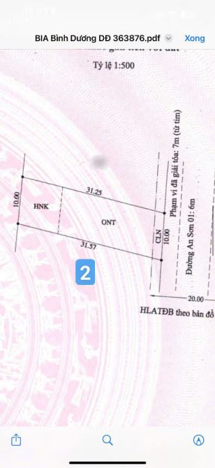 Bán đất 25.9x31m, mặt tiền An Sơn 1 p.An Sơn gần vành đai 3 - 4