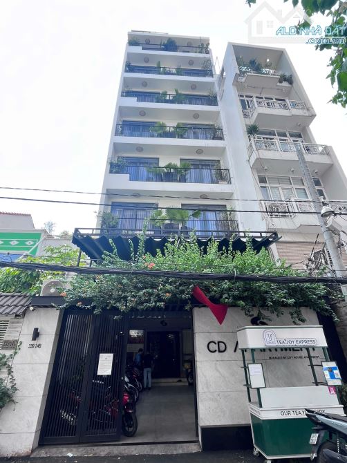 Chỉ 22 tỷ  - tòa CHDV 6 lầu có HĐT 100 triệu/th - 5x27m gần Ngã 4 CMT8 và Tô Hiến Thành - 4