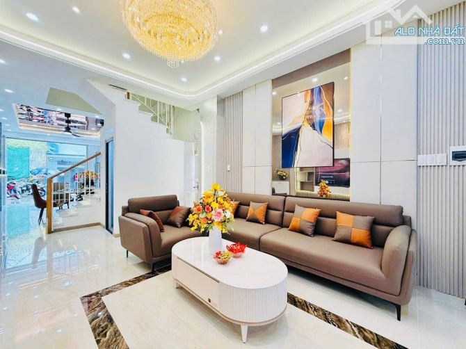 Bán nhà 2 mặt tiền đường Lê Văn Thọ, Gò Vấp, diện tích công nhận hơn 61m², 4 tầng, 7 tỷ 9 - 5