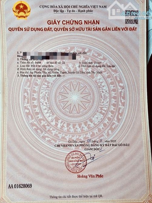 ✨ 2 NỀN FULL ONT: 5x50M, KDC đông đúc, đường Bê Tông 5M, nhiều tiện ích gần kề... - 599TR - 7