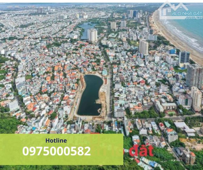 BÁN LÔ ĐẤT BIỆT THỰ 567M2 ĐƯỜNG PHAN CHU TRINH, PHƯỜNG 2_ VIEW CÔNG VIÊN HỒ RẤT ĐẸP! - 1