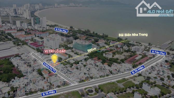 🔥BÁN LÔ ĐẤT 2 MẶT TIỀN TRƯỚC SAU – VIEW BIỂN ĐẸP – PHÙ HỢP KẾ TOÀ NHÀ 7 TẦNG