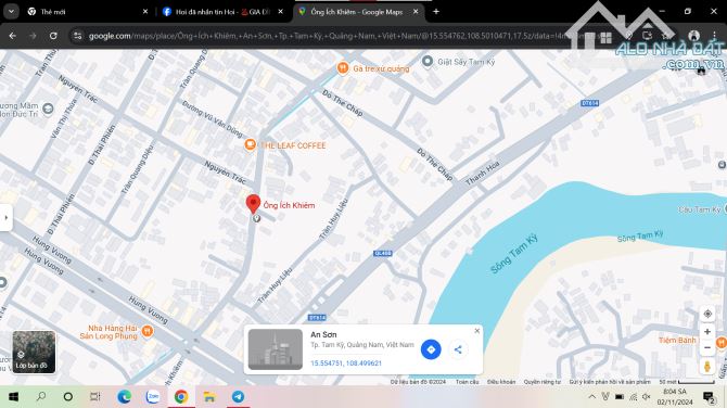 ‼ CẦN BÁN LÔ ĐẤT MTKD ÔNG CIHS KHIÊM AN SƠN - TP TAM KỲ - 1