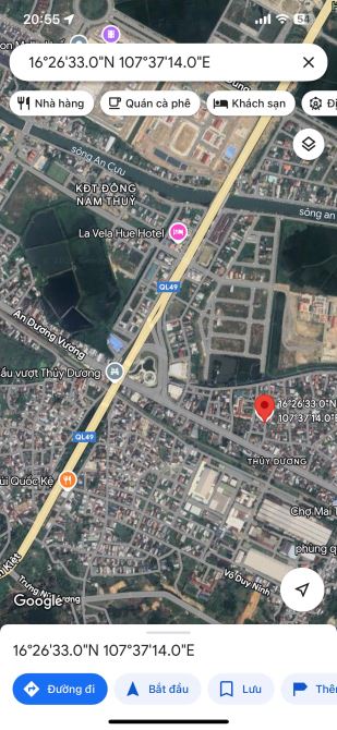 * TP Huế - Lô đất kiệt 203 Nguyễn Tất Thành, P Thủy Dương, DT 85.3m2 vừa mới tách sổ - 1