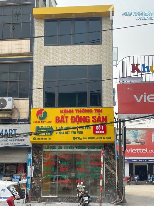BÁN NHÀ MẶT PHỐ PHAN ĐĂNG LƯU YÊN VIÊN GIA LÂM_52M2 MT 4.2_SẴN 2T Ở/CHO THUÊ/KD_VỈA HÈ - 1