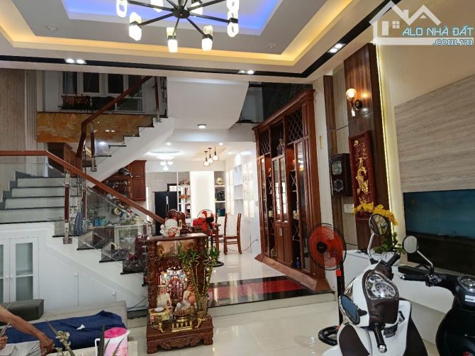 SIÊU PHẨM 4 TẦNG,FULL NỘI THẤT CAO CẤP, MẶT TIỀN ĐƯỜNG 10,5M NGUYỄN XÍ, LIÊN CHIỂU, 9.1 TỶ - 1