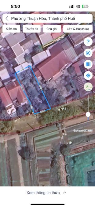 Siêu phẩm đất 262m2 mặt tiền đường Ông Ích Khiêm, Nội Thành Huế. Khổ đất đẹp ❌ - 2