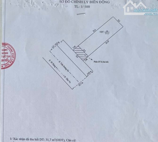 Nhà mặt tiền Trần Hoàng Na, DT: 8m x 26,4m, giá: 22 tỷ - 2