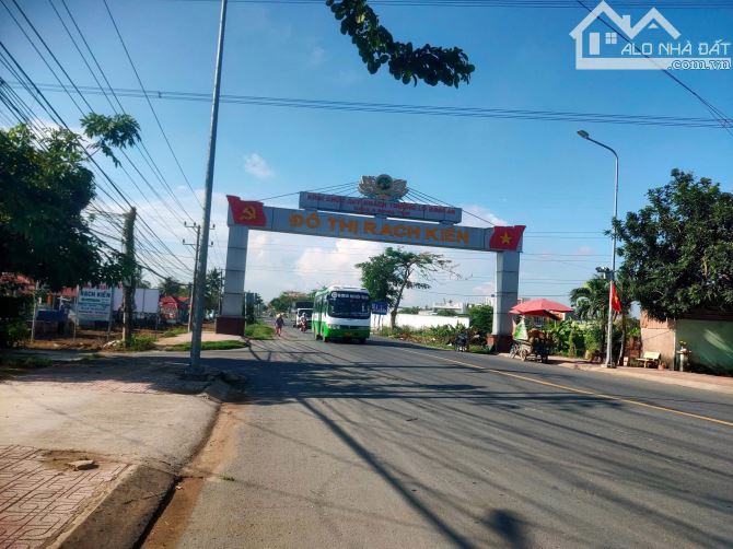 Bán nền đất gần chợ Rạch Kiến, Long Hoà, Cần Đước: 88m2 thổ cư mt đường nhựa - 2