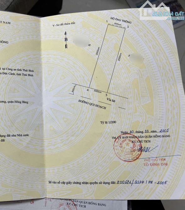 🍀🍀  Bán 100m2 đất khu phân lô An Trì, Hùng Vương- đường ô tô tránh nhau giá 3,x tỷ - 3