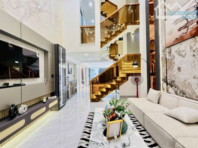 4❌13m, BÁN NHÀ 5 TẦNG, SMARTHOME, HẺM 6M, PHAN HUY ÍCH, P12 GV, NHỈNH 8 TỶ - 5