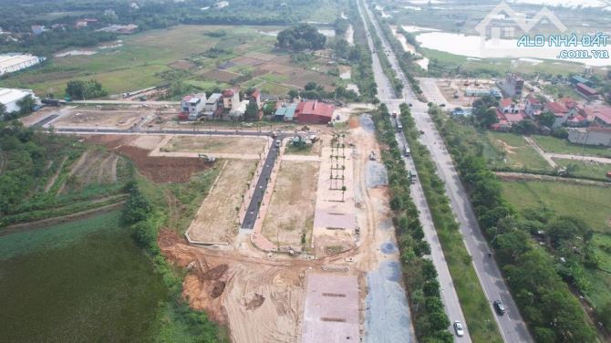 bán gấp đất kinh doanh đường 100 mét Khu đấu giá Tam đồng, Mê Linh, Hà Nội. - 5