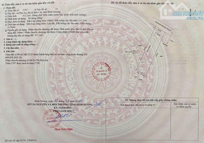 BÁN NHÀ tặng KHO, MT DX, PHÚ AN, TP.BẾN CÁT, DT:10x42, TC100M2, SHR, GIÁ 3,9 TỶ - 5