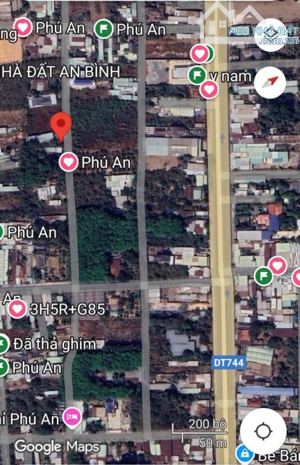 BÁN NHÀ tặng KHO, MT DX, PHÚ AN, TP.BẾN CÁT, DT:10x42, TC100M2, SHR, GIÁ 3,9 TỶ - 7