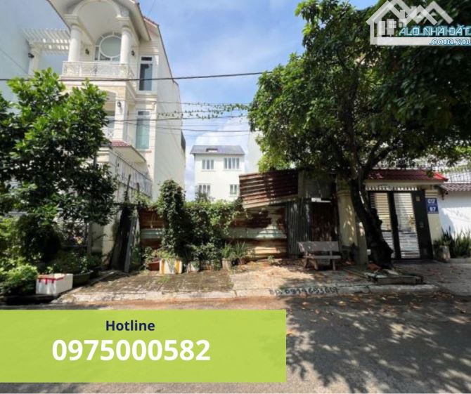 BÁN LÔ ĐẤT MẶT TIỀN KHU BIỆT THỰ KIẾN TẠO ( DT: 8m x 20m = 160m2) Full Thổ Cư - 1