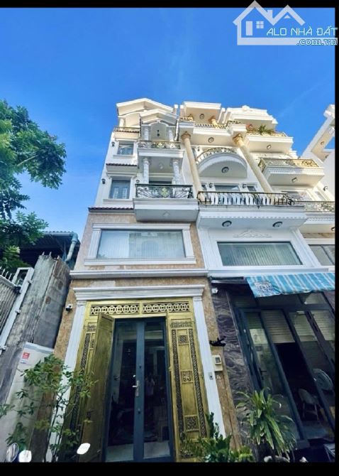 SIÊU PHẨM HƯƠNG LỘ 2,NGAY 4 XÃ,5 TẦNG MỚI,60m2(4.4×13),4PN,HẺM XE HƠI 7M - 1