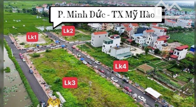 🔥Bán đất Mỹ Hào Hưng Yên, vỉa hè, dt 75m² giá 2 tỷ x00.
