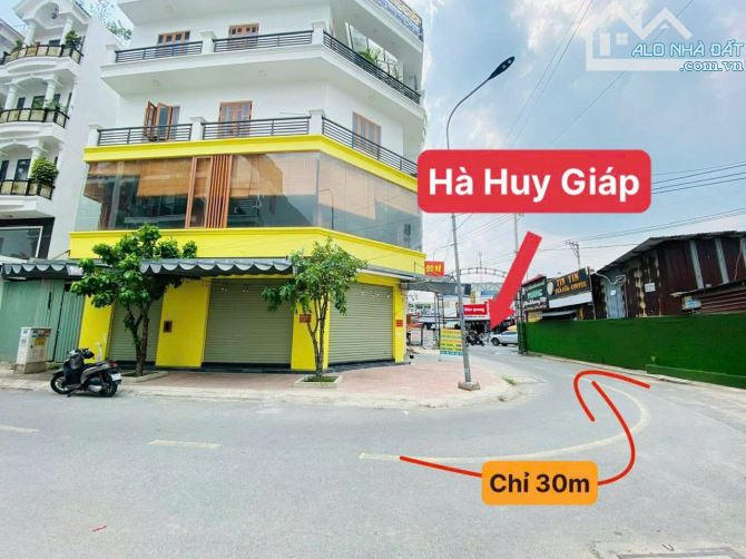 LÔ ĐẤT VỊ TRÍ SIÊU ĐẸP HXH 12M-GẦN MT HÀ HUY GIÁP Q.12 -DT 56M2 chỉ 4,3tỷCHỦ GIẢM 200