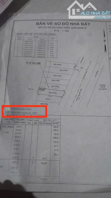 Lô đất mặt tiền đường 1A long thạnh mỹ 100m, kinh doanh tốt - 1