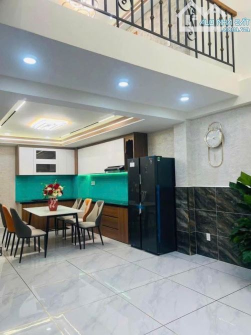 🔥Nhà 4 tầng TẶNG FULL NỘI THẤT đường THỐNG NHẤT, phường 15 Q. Gò Vấp ,dt 78/40m2 - 1