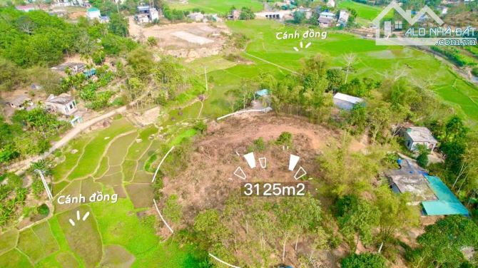 3125m Có 178m Đất Ở - Một Ốc Đảo Cực Đẹp - Bao Quanh Cánh Đồng - Gần Dự Án Cáp Treo Sun - 1