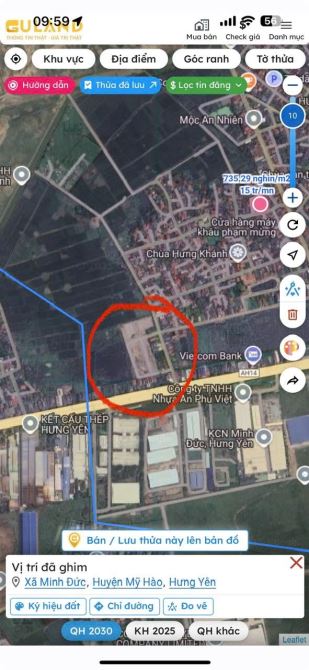 🔥Bán đất Mỹ Hào Hưng Yên, vỉa hè, dt 75m² giá 2 tỷ x00. - 3