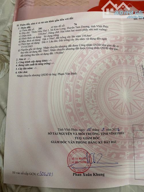ĐẤT MẶT ĐƯỜNG QL 2B CŨ - GIÁ HỜI CHƯA TỪNG CÓ! - 4