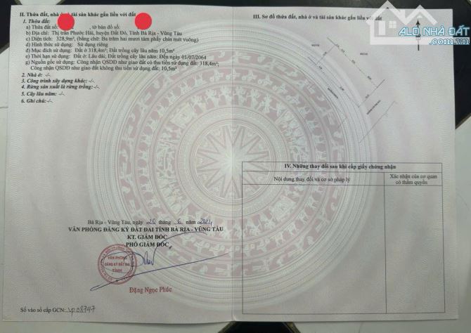 Bán lô góc 2 mặt tiền kinh doanh cách bờ biển 70m - TT PHƯỚC HẢI - 4