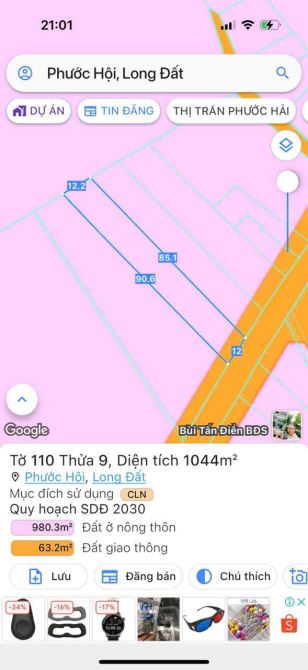 LỘC AN CÁCH BÃI TẮM CHỈ 1KM - NGAY SAU CHỢ,CÁCH ĐƯỜNG VEN BIỂN CHỈ 300M - 4