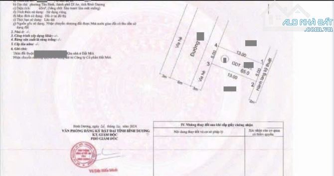 Đất KDC Dất mới gần ngã tư Chiêu Liêu, Tân Bình TP Dĩ An - 6