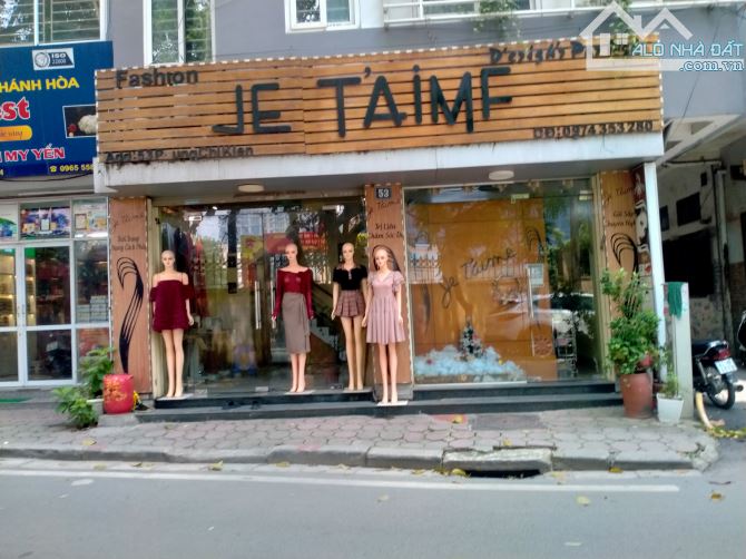 MẶT PHỐ PHÙNG CHÍ KIÊN -CẦU GIẤY, DT 58M GIÁ 27 TỶ. - 1