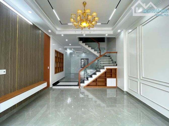 🌳Nhà 4 tầng xây mới TĐC Sao Sáng tuyến 2 Ngô Gia Tự - 55m² - Giá 7,79 tỷ - đường 12m