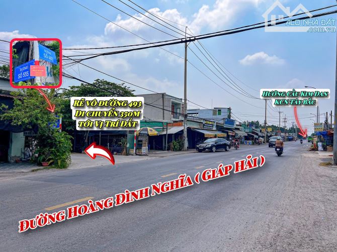 Bán đất mặt đường 16m Tân An Hội - Củ Chi - sổ hồng riêng - DT 132m2 - giá 11tr/m2